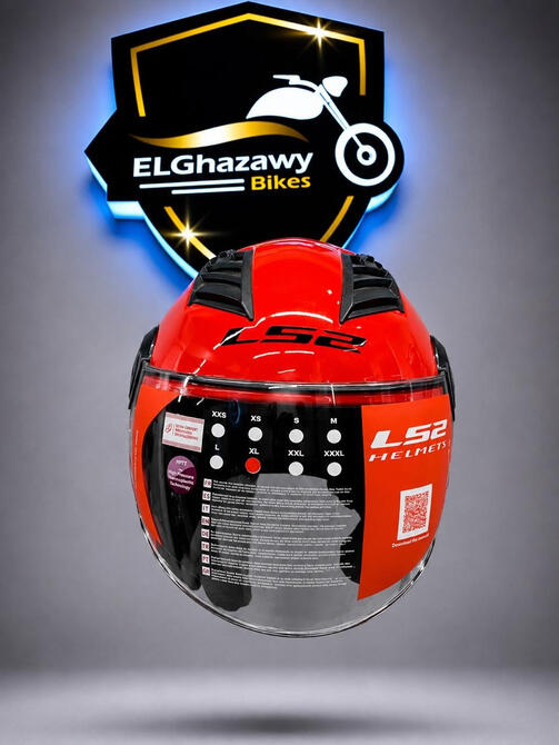 LS2 code OF562 red half mask
